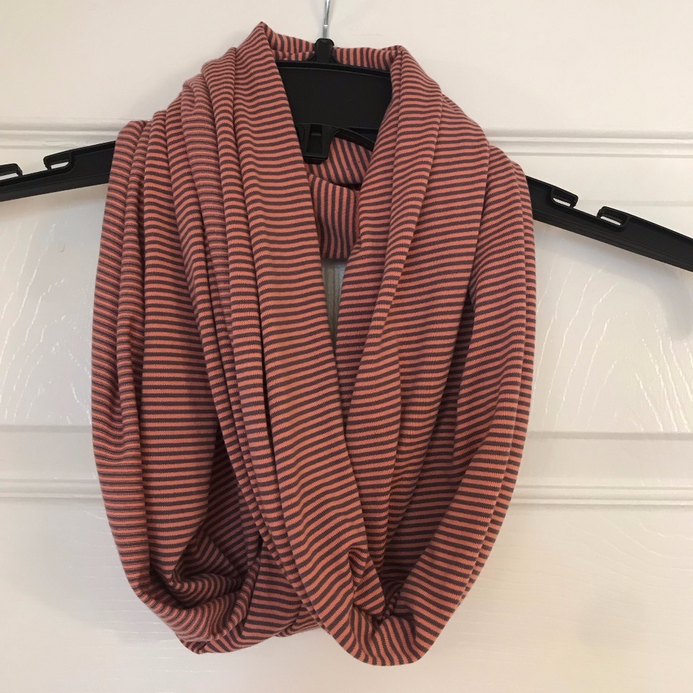 Striped Infinity Scarf
